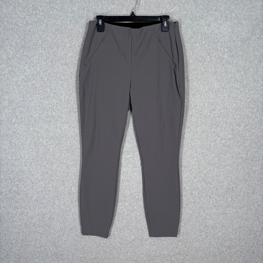 Duluth Trading Co Flexcellent Pants Size 8 Nylon Zip Pockets Elastic Waist GORP